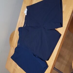 Old Navy & 32° Cool Navy Blue School Shorts Quick Dry Zip Pockets NWT Stretchy